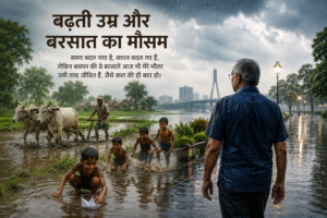 बढ़ती उम्र और बारिश का मौसम