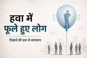 हवा मे फुले हुए लोग